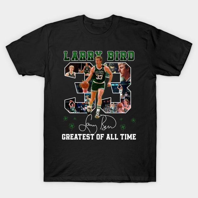 Larry Bird Legend Air Bird Basketball Signature Vintage Retro 80s